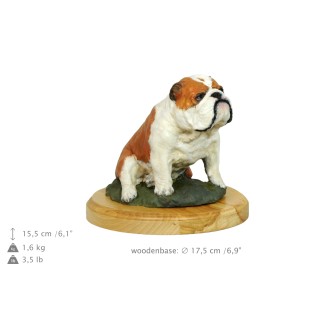 Bulldog ręcznie pomalowana statuetka Art-Dog